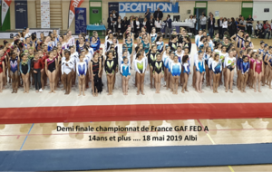 Demi finale championnat de France FED A 