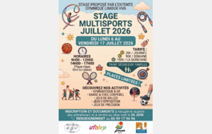 stage sportif 2026