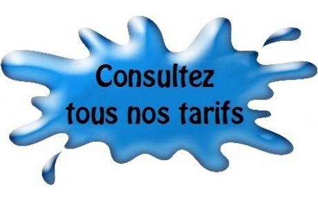 Tarifs au 1er Janvier 2020